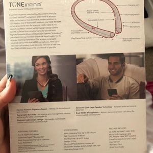 LG Tone Infinim wireless headset